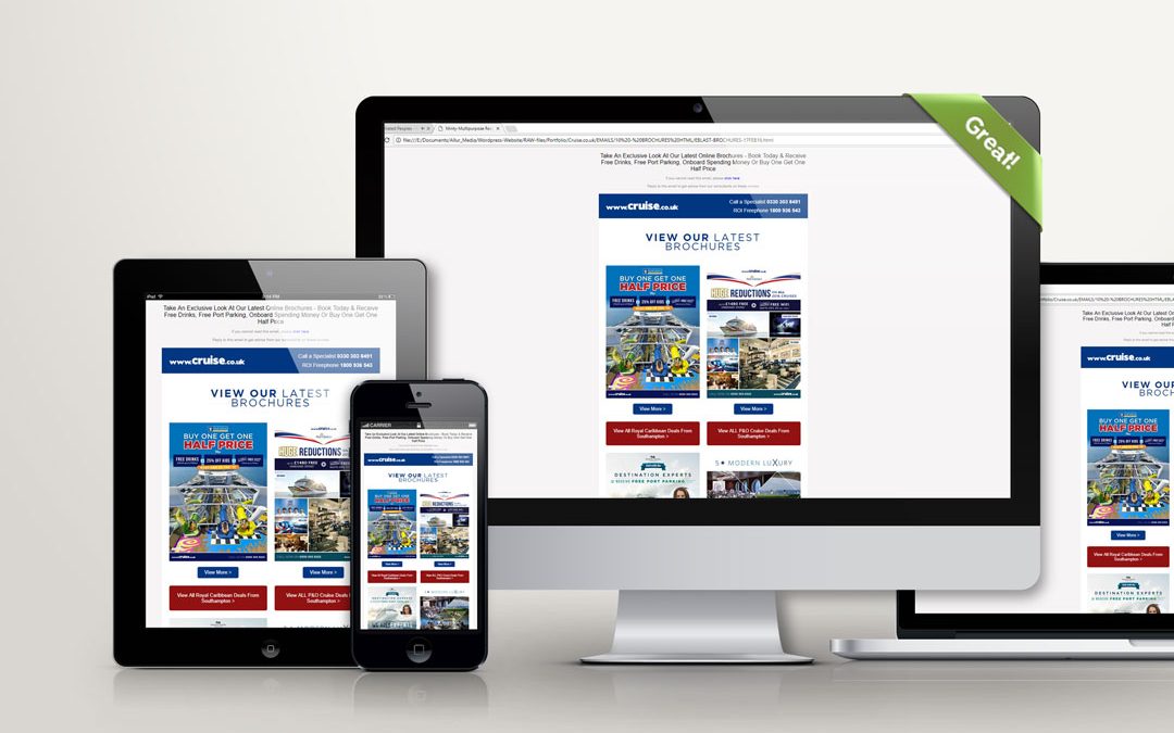 HTML Cruise.co.uk Brochures Eblast